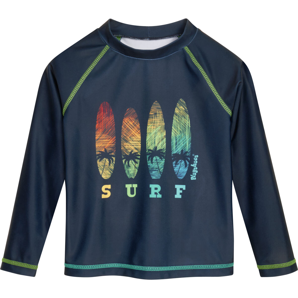 Playshoes Dětské UV tričko Surf - dlouhý rukáv