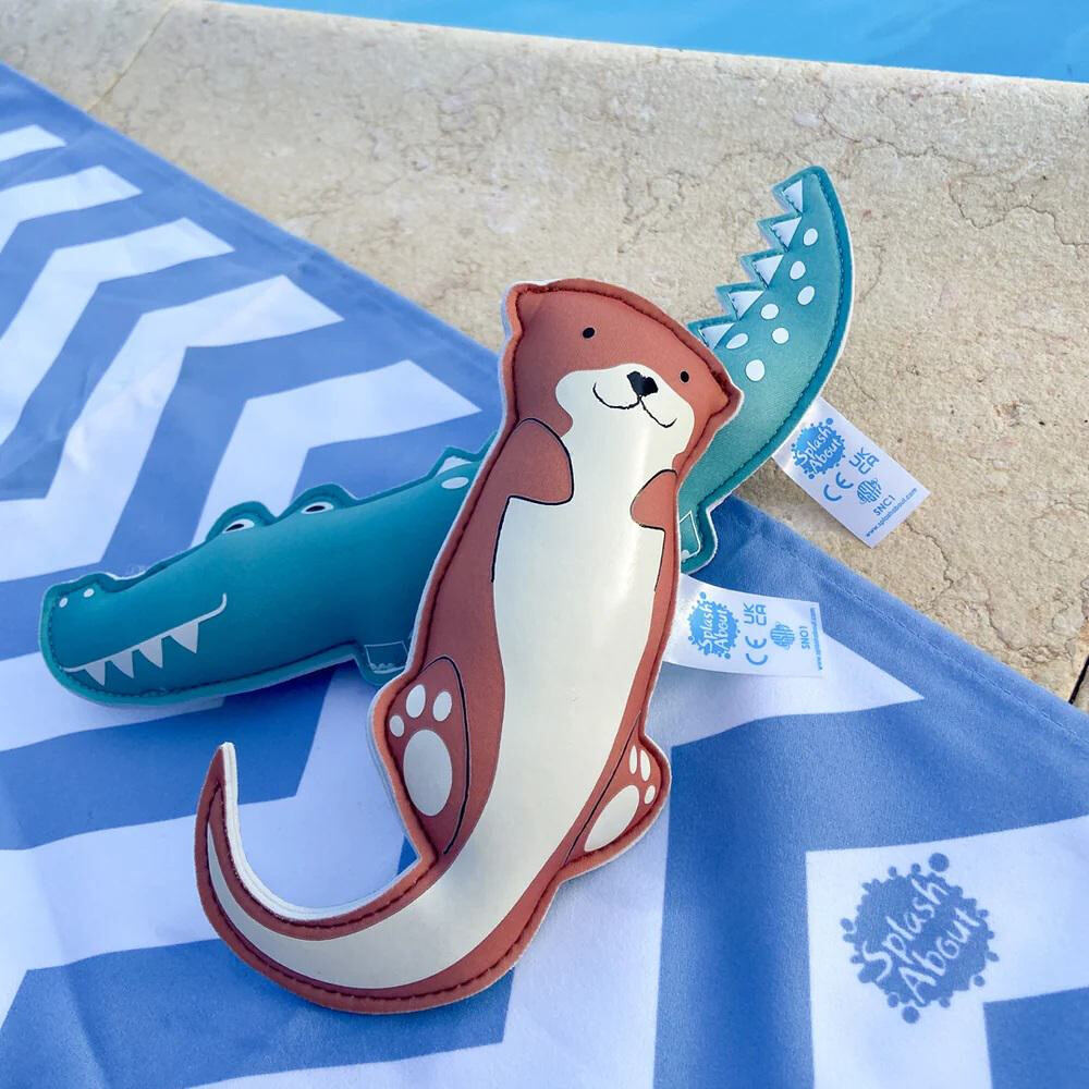 Splash About Neoprenové hračky do vody na potápění - Krokodýl a vydra