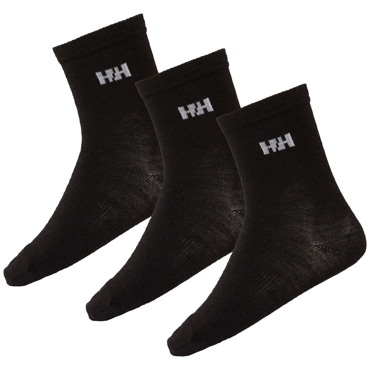 Helly Hansen Dětské zimní ponožky s merino vlnou K Wool Sock black 3 pack