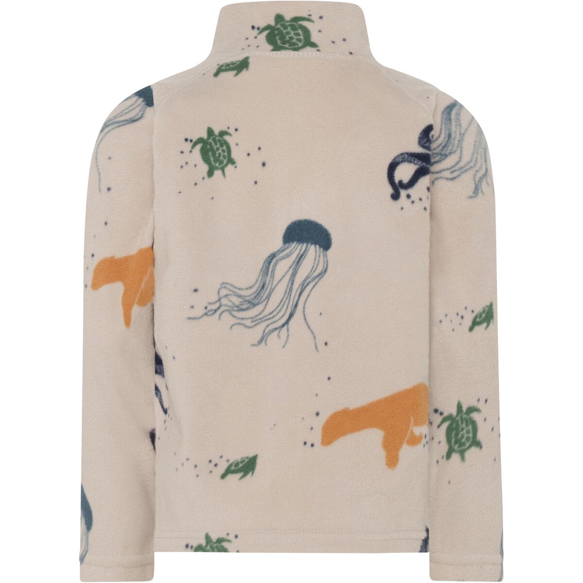 Didriksons Dětská fleecová mikina Monte winter ocean multicolor