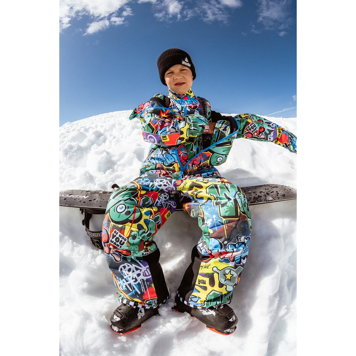 WeeDo Dětské termotričko Cosmo Sprayprint