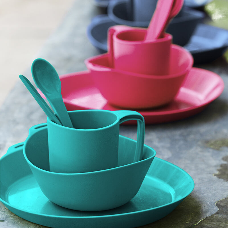 LifeVenture Sada nádobí Ellipse 4-Piece Set navy blue