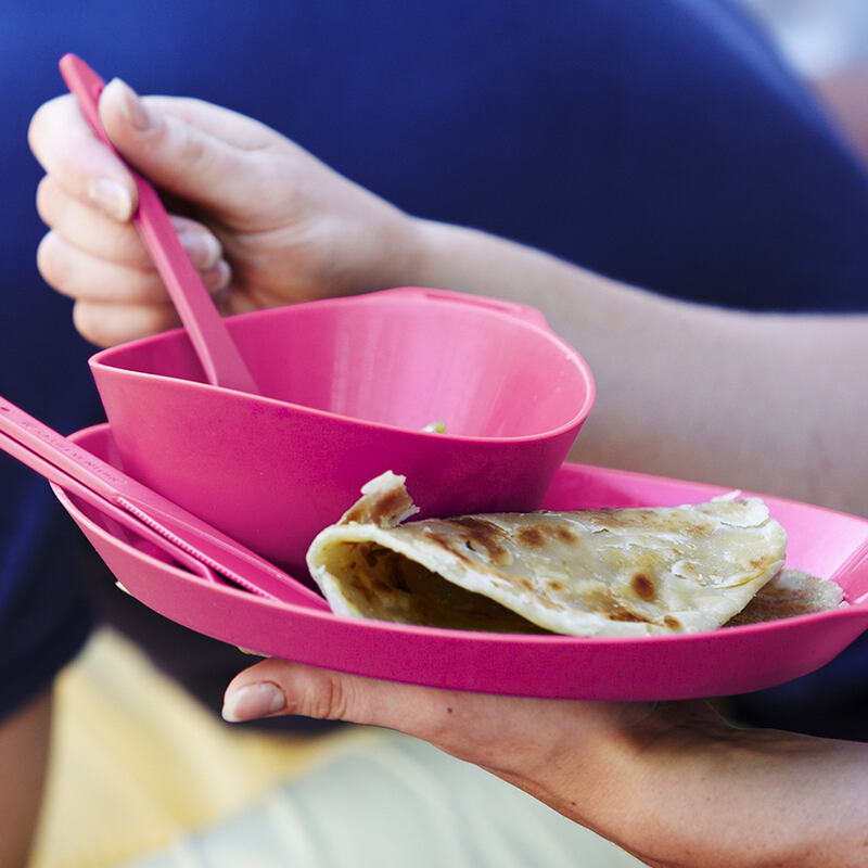 LifeVenture Sada nádobí Ellipse 4-Piece Set navy blue