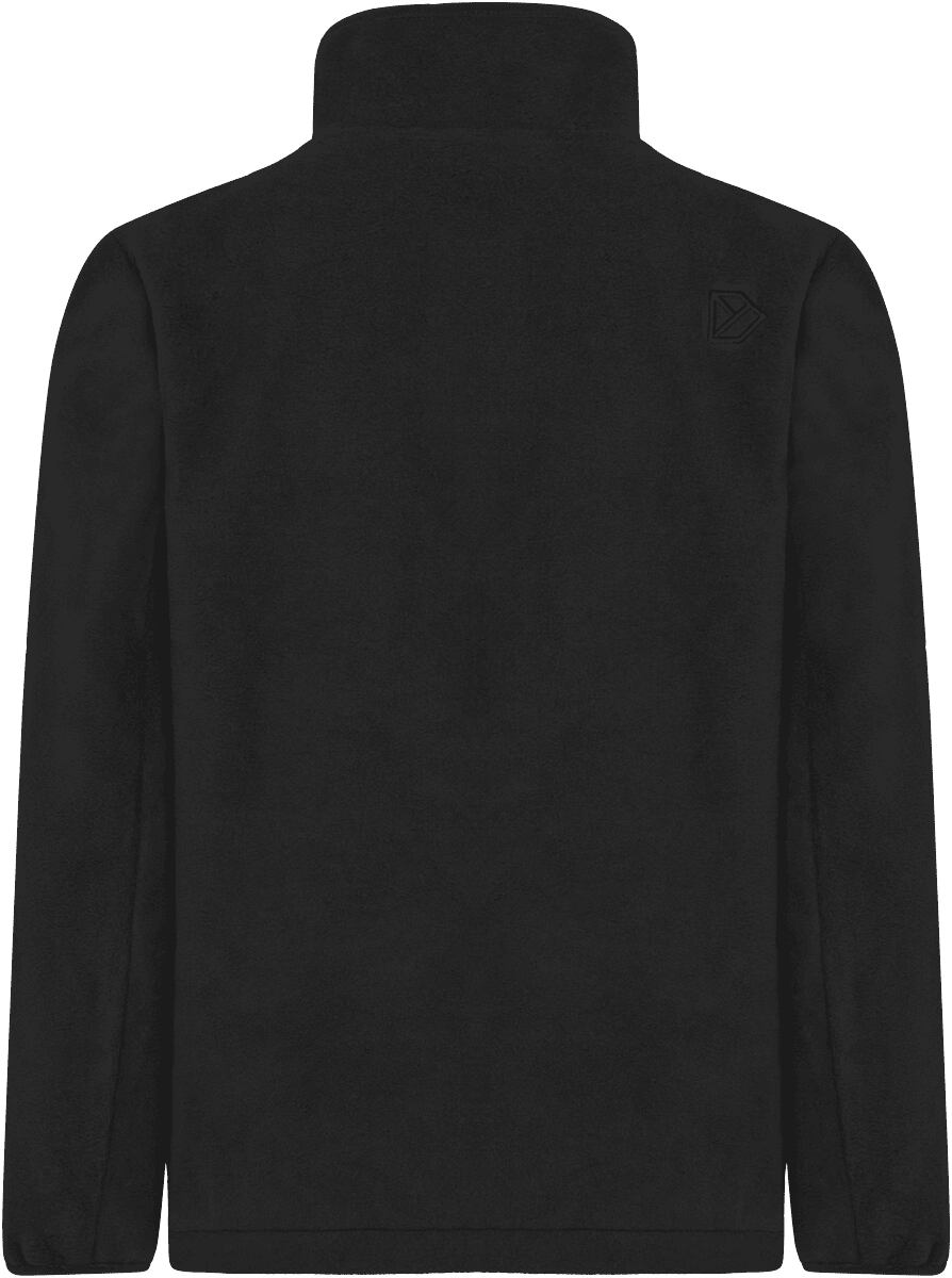 Didriksons Větruodolná dětská fleecová mikina Malakit black