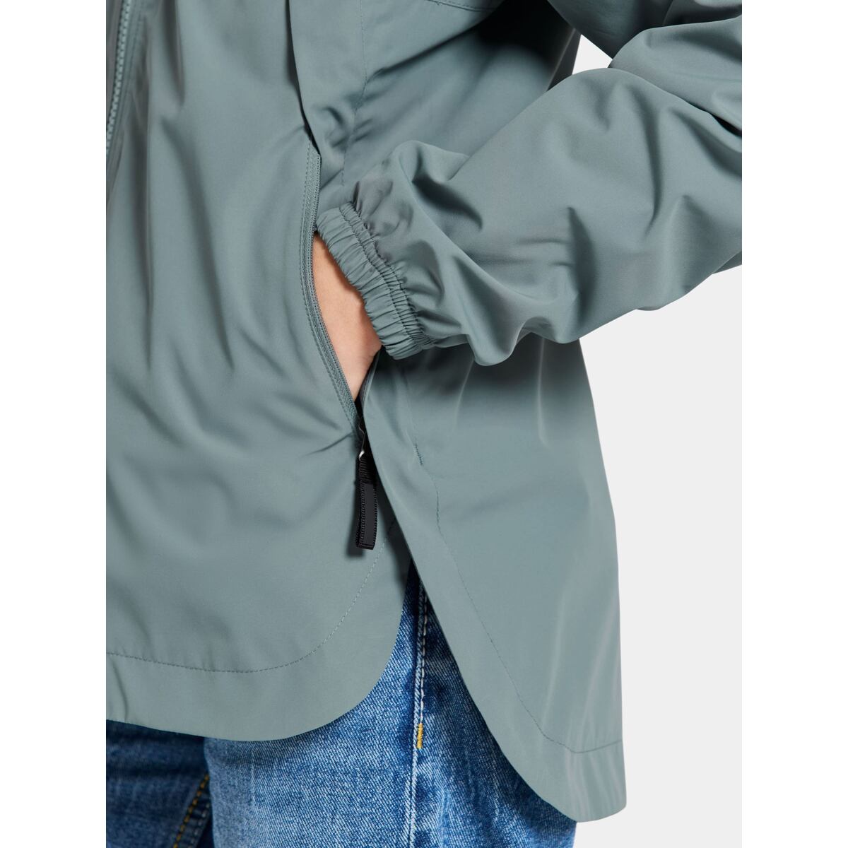 Didriksons Dětská nepromokavá bunda Meliss factory blue - ROSTOUCÍ