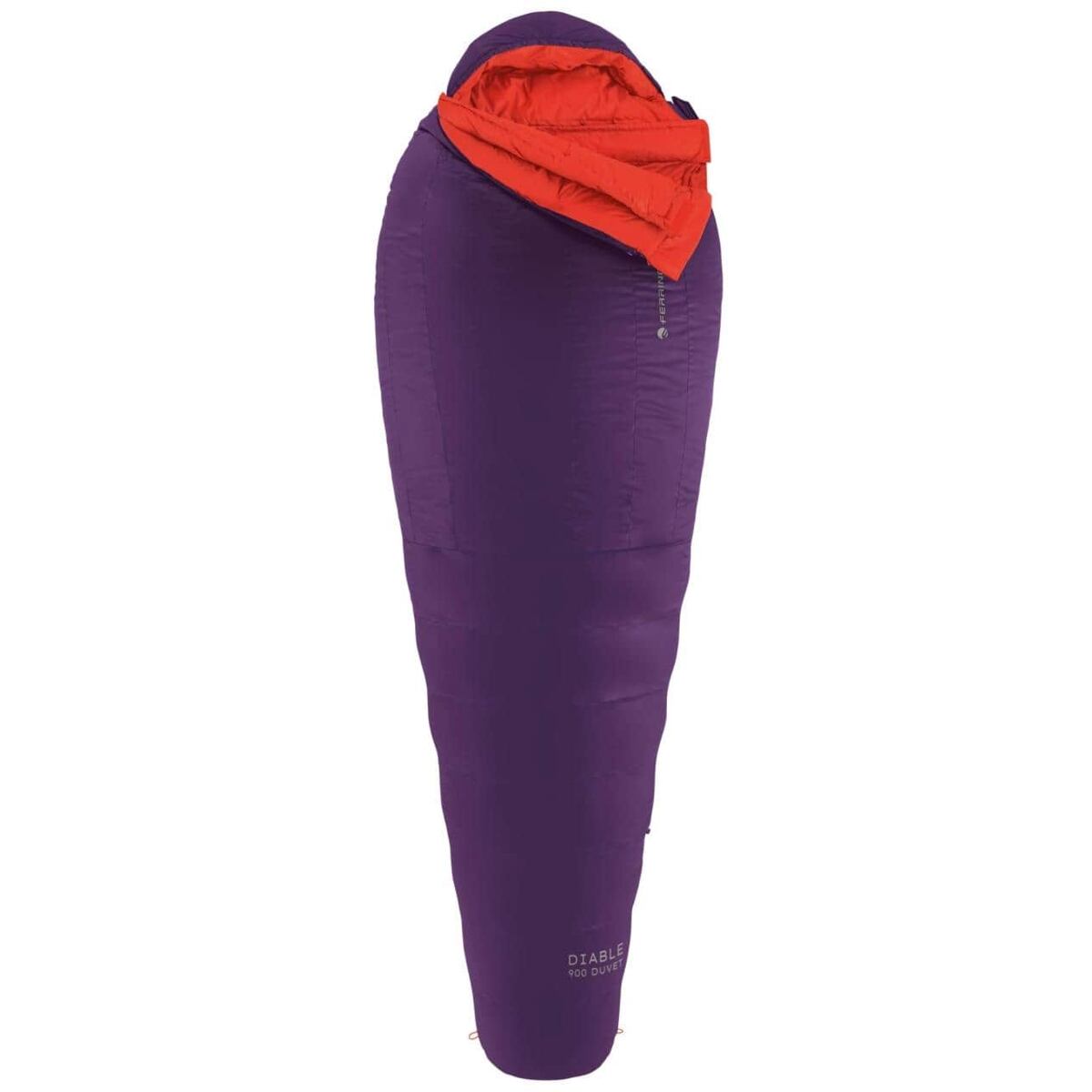 Ferrino Lehký péřový spací pytel Diable 900 Duvet - fialový