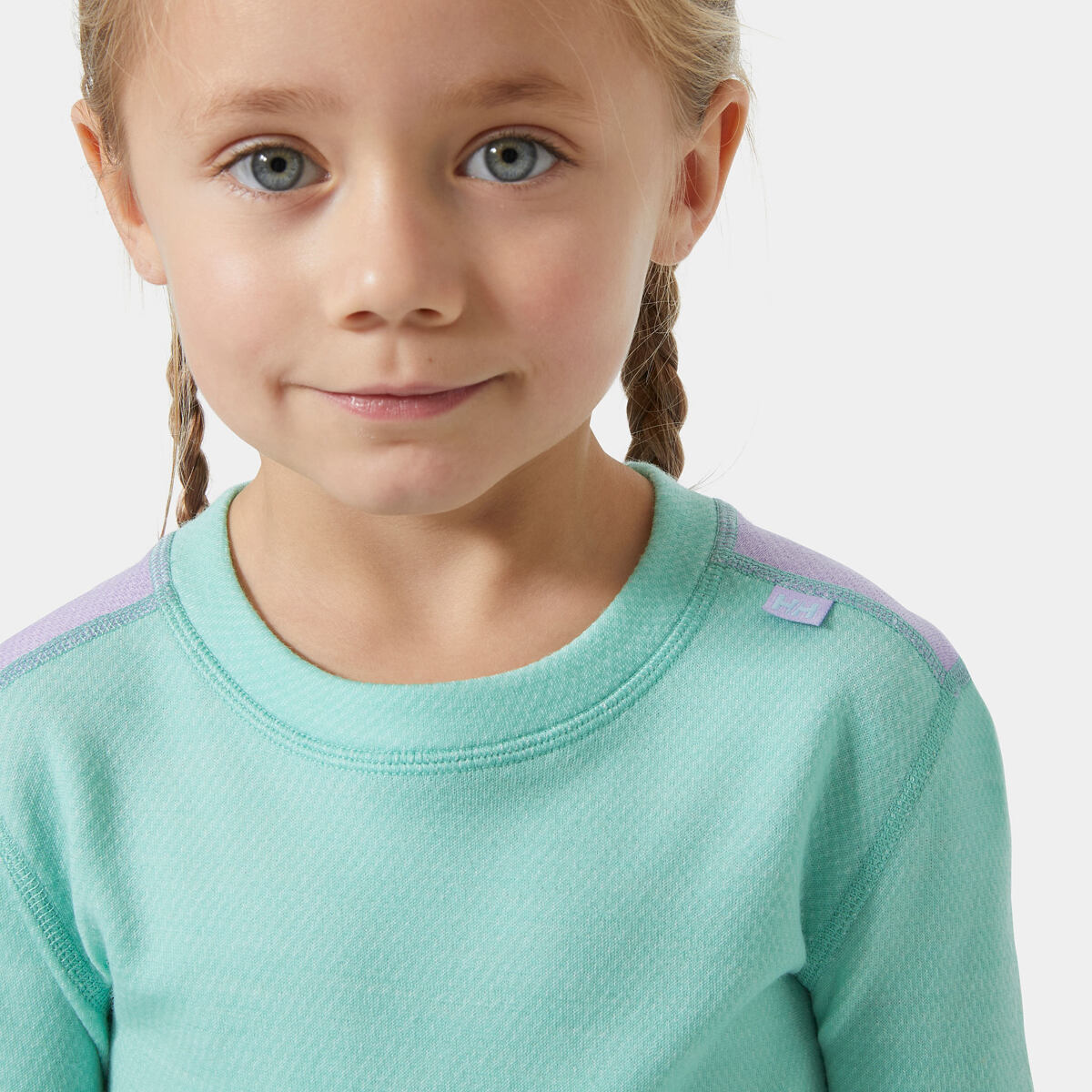 Helly Hansen Dětské termoprádlo K Lifa Merino set - lagoon