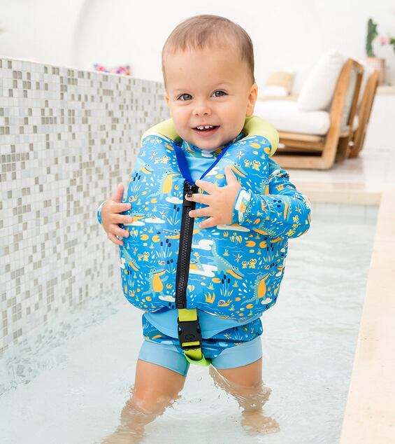 Splash About Dětská plovací vesta Early Years Swim Vest Croc Creek