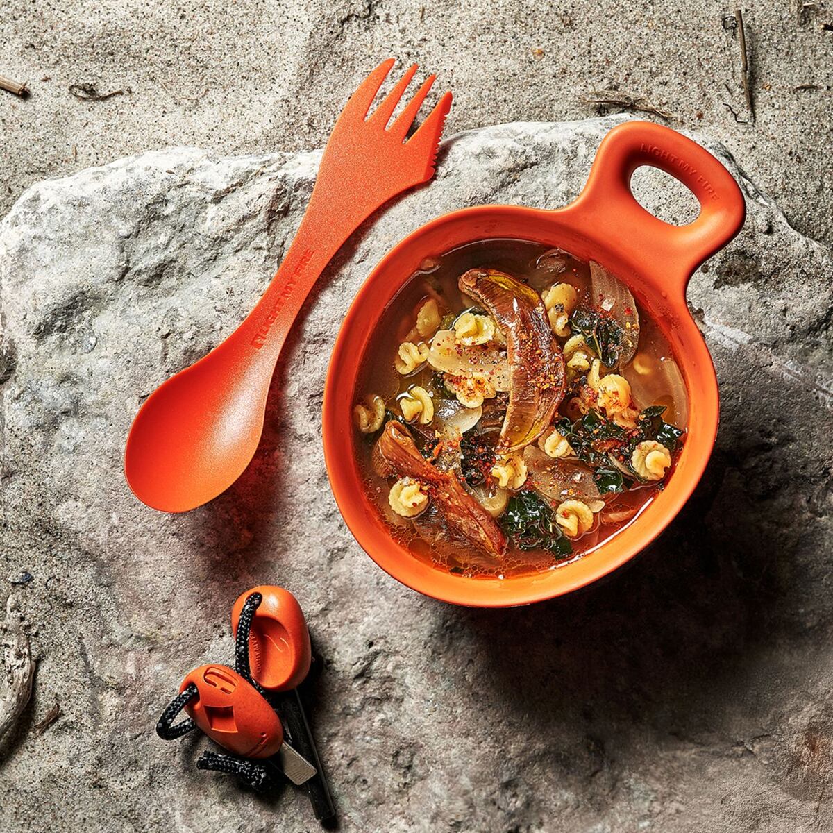 Light my fire Cestovní příbor Swedish Spork original mistypurple