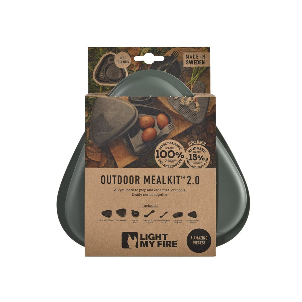 Light my fire Cestovní sada nádobí Outdoor MealKit 2.0 slatyblack