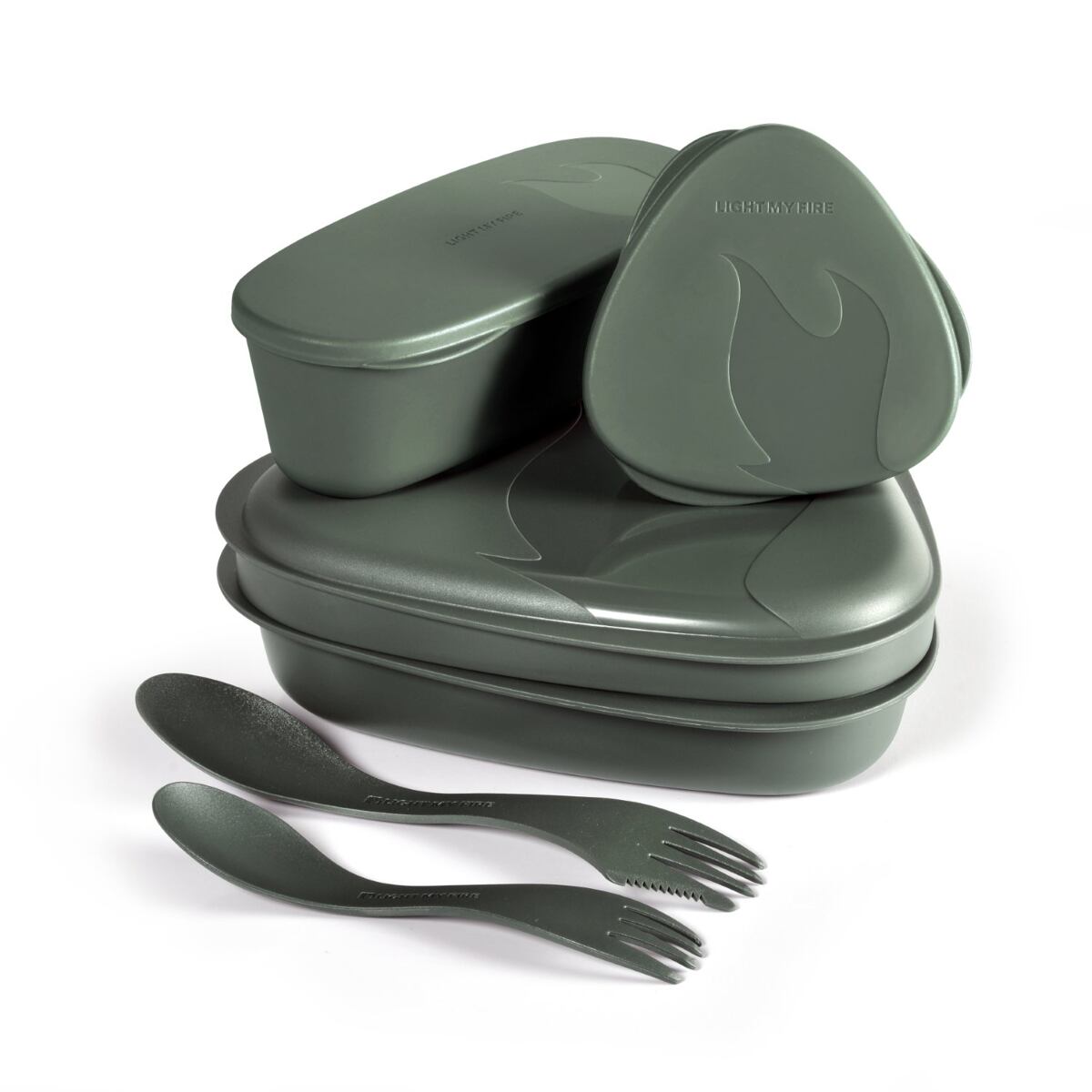 Light my fire Cestovní svačinová sada LunchKit 2.0 sagegreen
