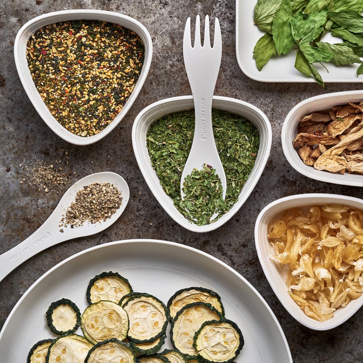 Light my fire Cestovní příbor Swedish Spork original rockyred