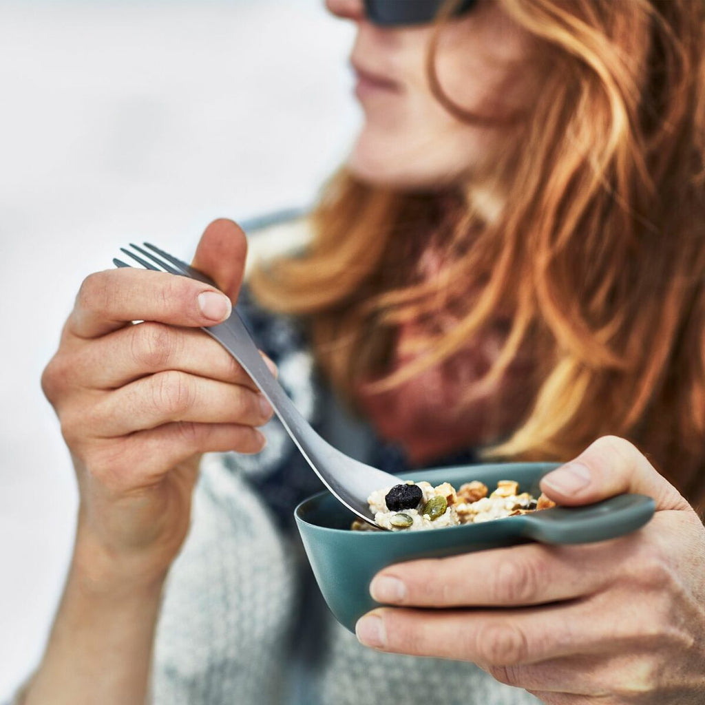 Light my fire Cestovní miska s uchem Swedish Kåsa sagegreen