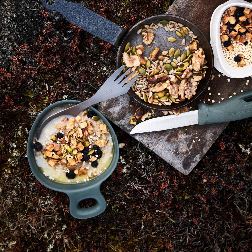 Light my fire Cestovní miska s uchem Swedish Kåsa slatyblack