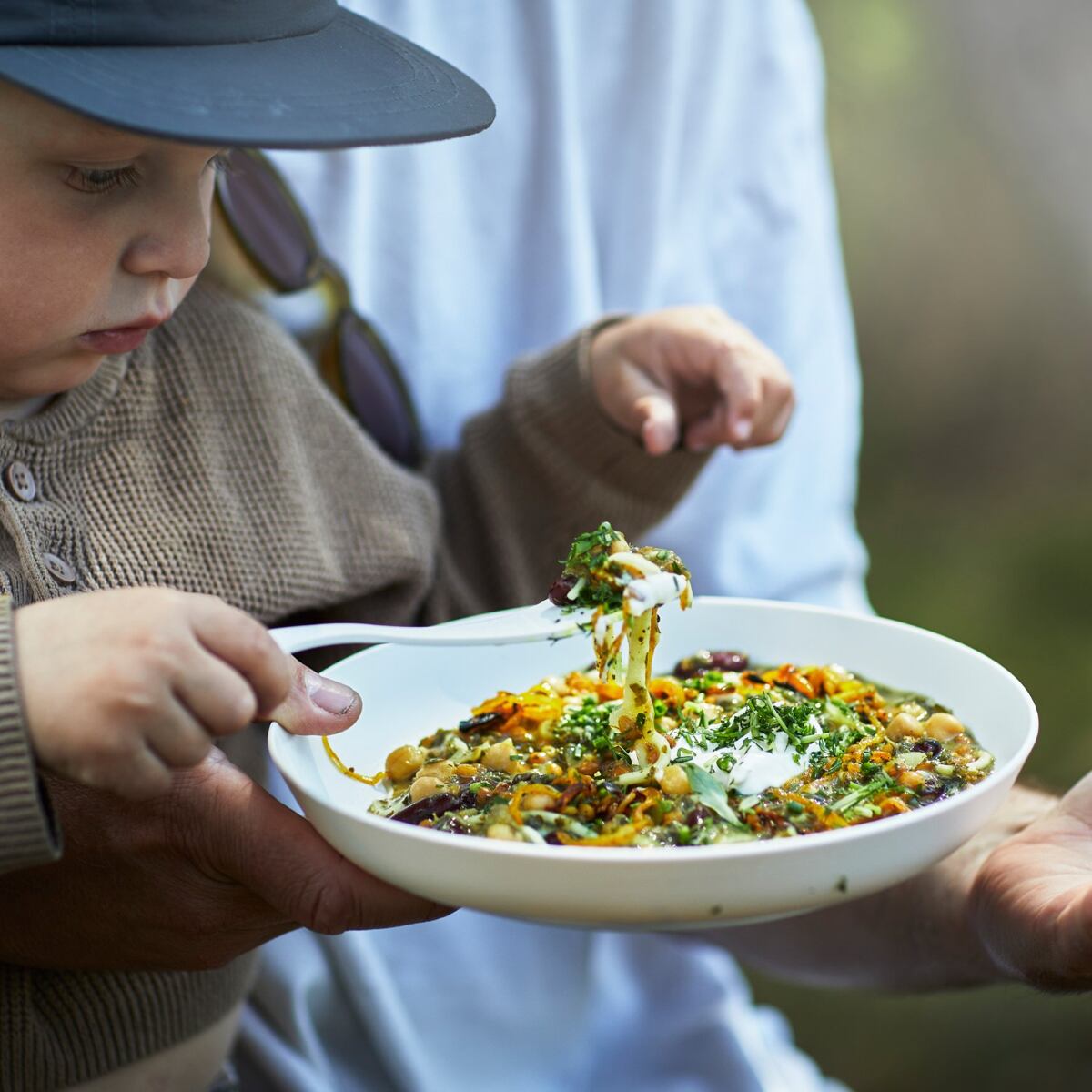 Light my fire Dětský cestovní příbor Swedish Spork little 2-pack hazyblue/dustypink