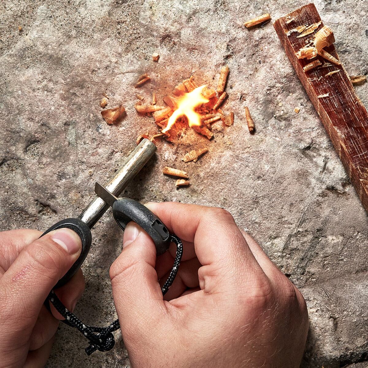 Light my fire Křesadlo Swedish FireSteel scout 2in1 rustyorange