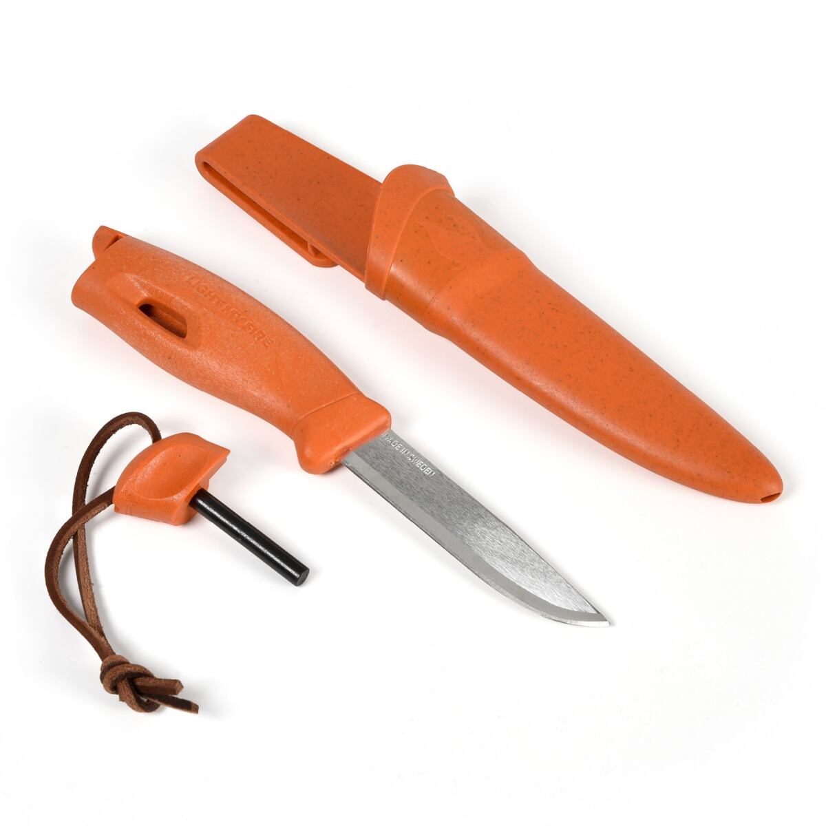 Light my fire Outdoorový nůž s křesadlem Swedish FireKnife 2in1 rustyorange