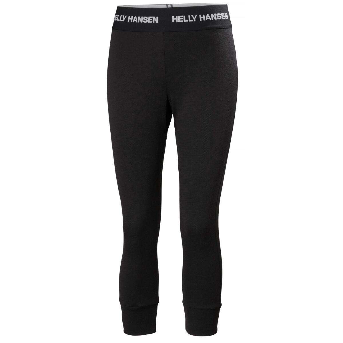 Helly Hansen Dámské fuknční 3/4 legíny s merinem Lifa merino midweight - black