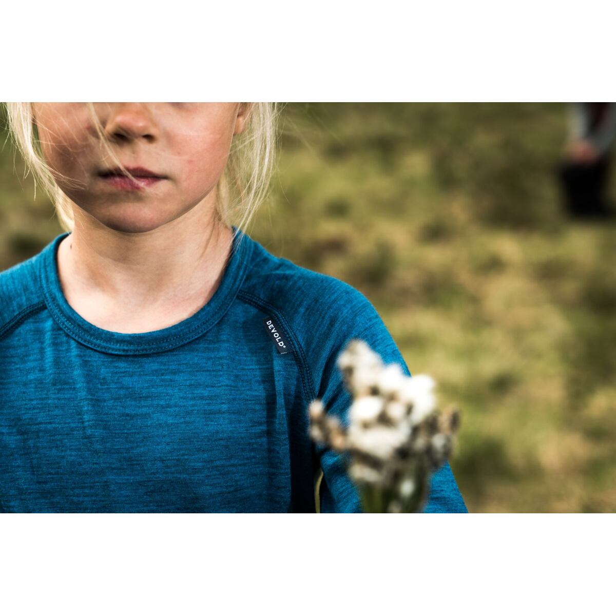 Devold Dětské funkční tričko s merinem Duo active Jr port s dlouhým rukávem