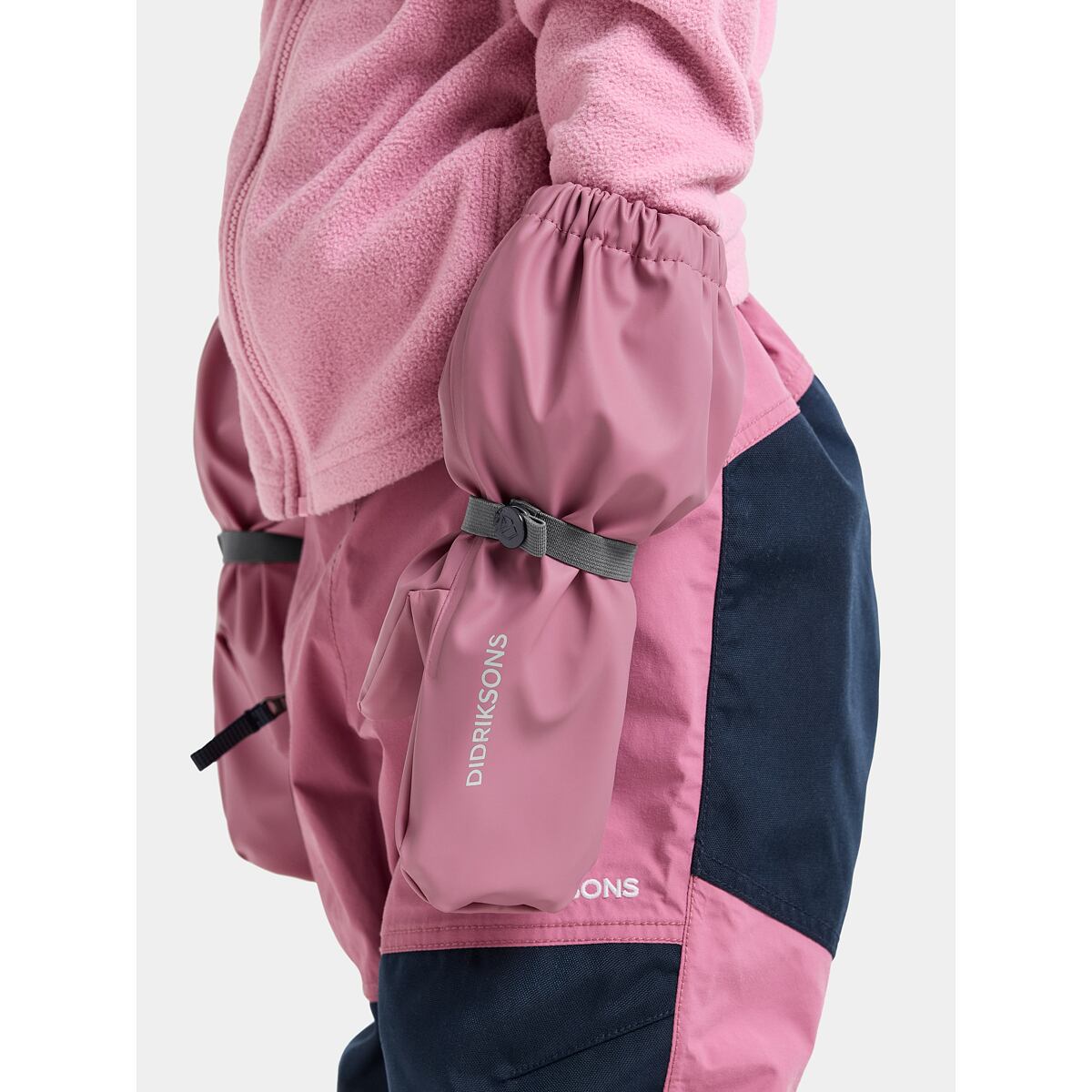 Didriksons Dětské rukavice do deště Glove 5 heather pink velikost rukavic