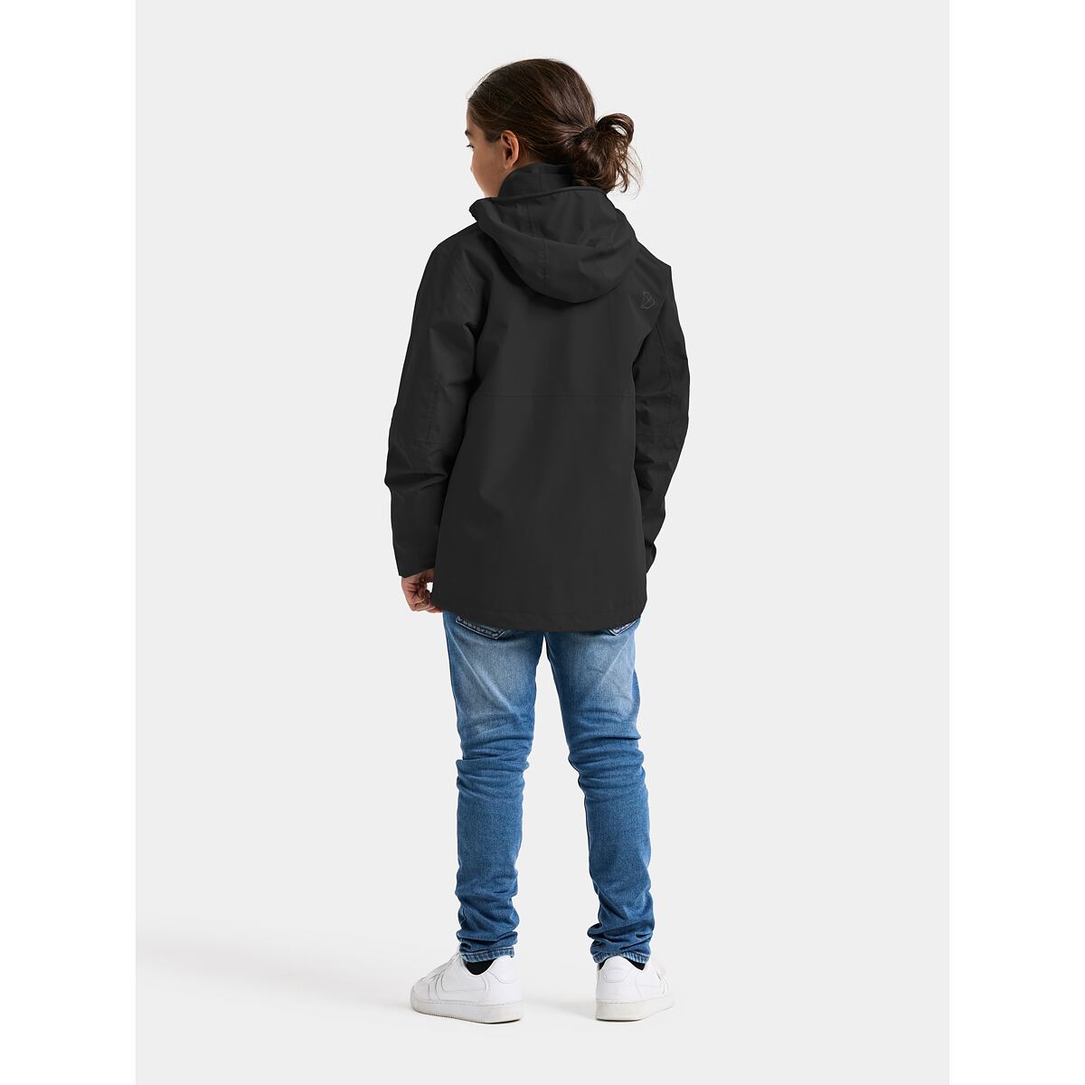 Didriksons Dětská nepromokavá bunda Piko black - ROSTOUCÍ