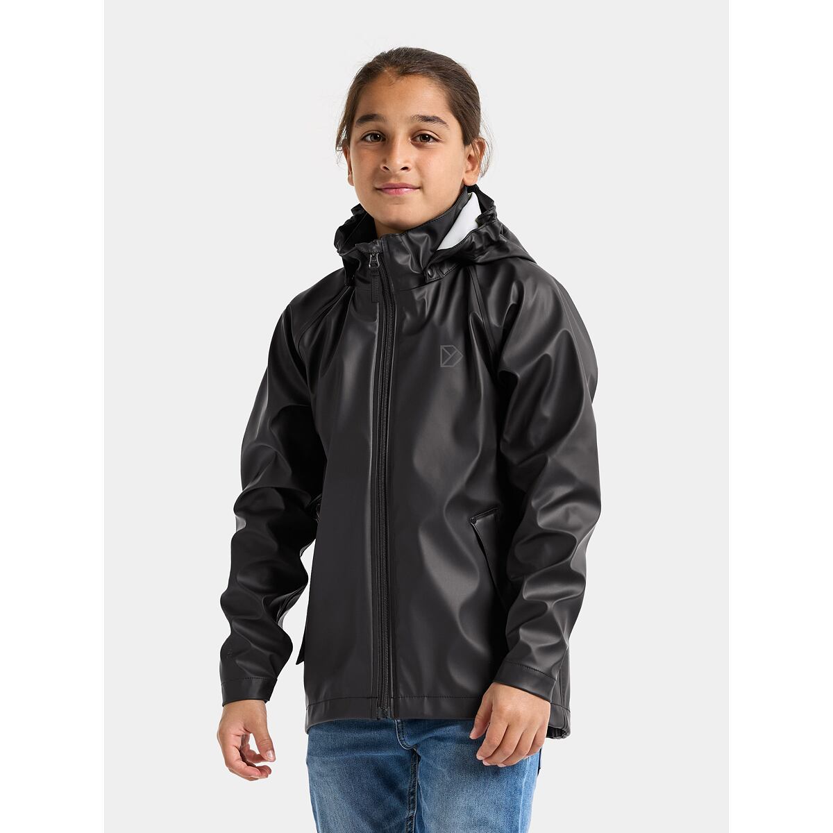 Didriksons Dětská bunda do deště Hepta black