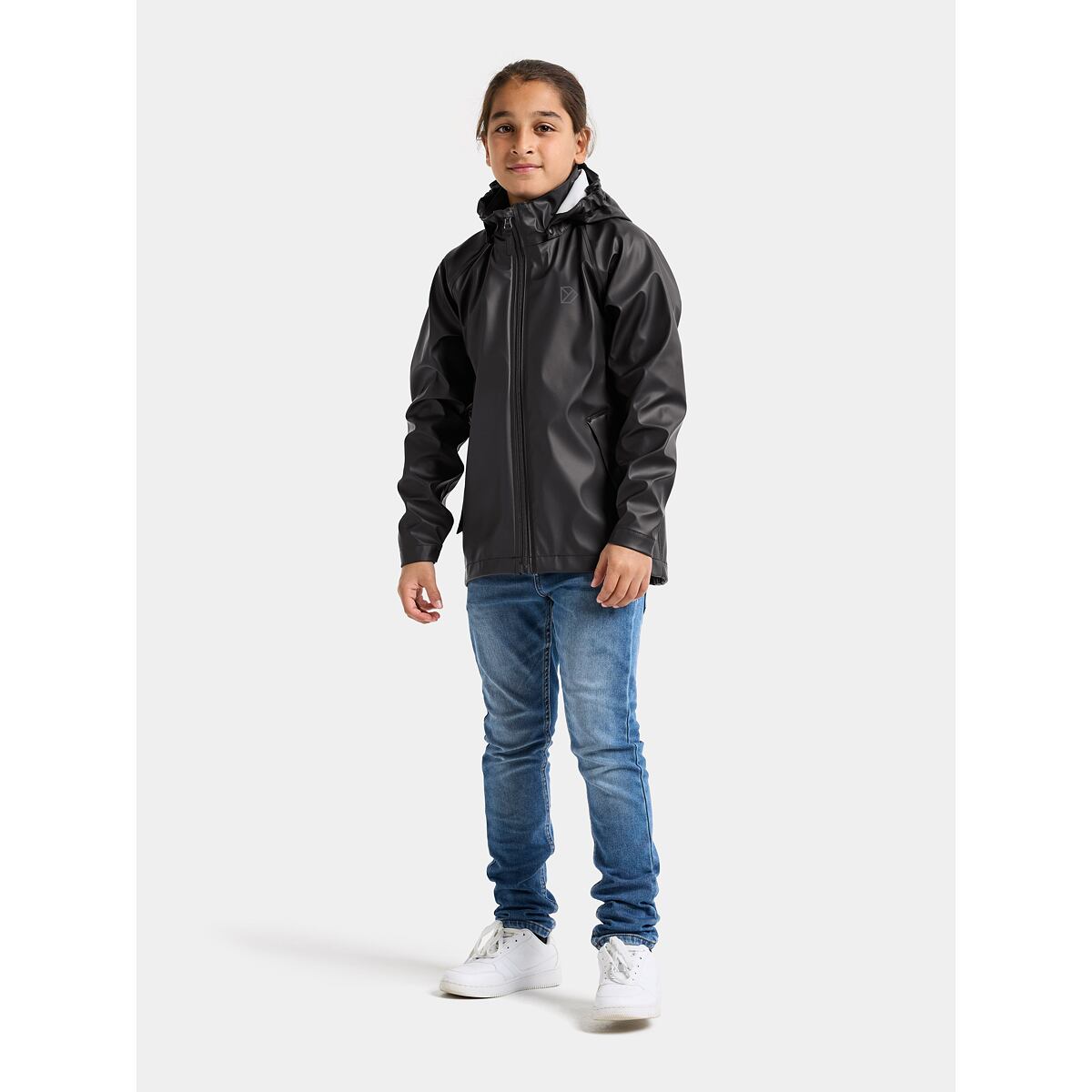 Didriksons Dětská bunda do deště Hepta black