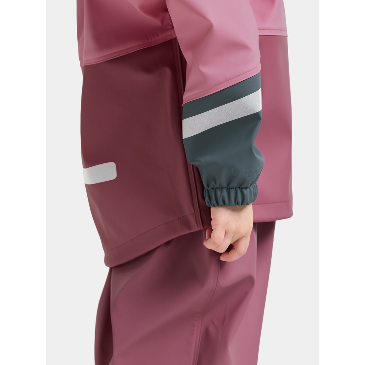 Didriksons Dětský set do deště Waterman light heather pink