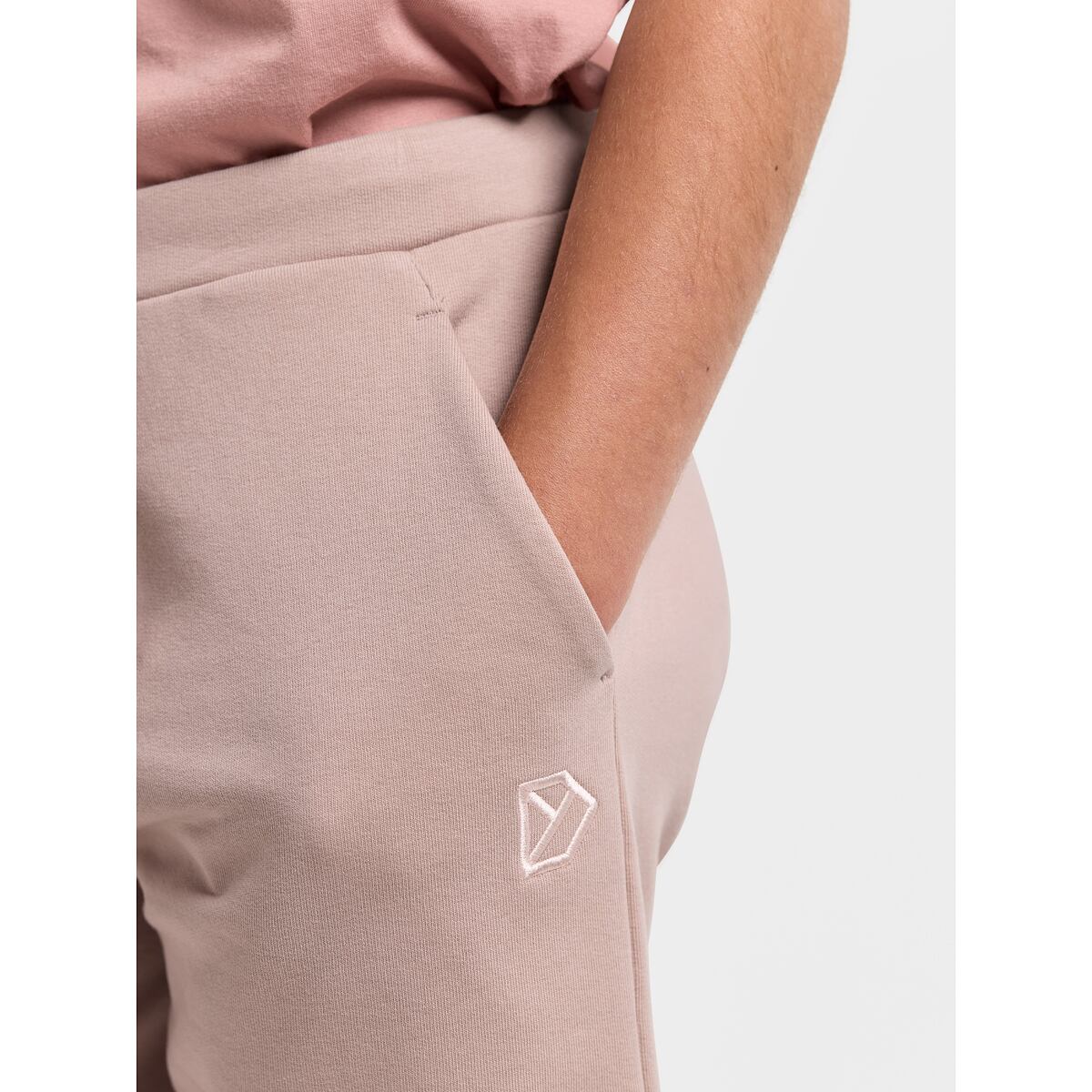 Didriksons Dětské bavlněné kraťasy Fejan  vintage pink