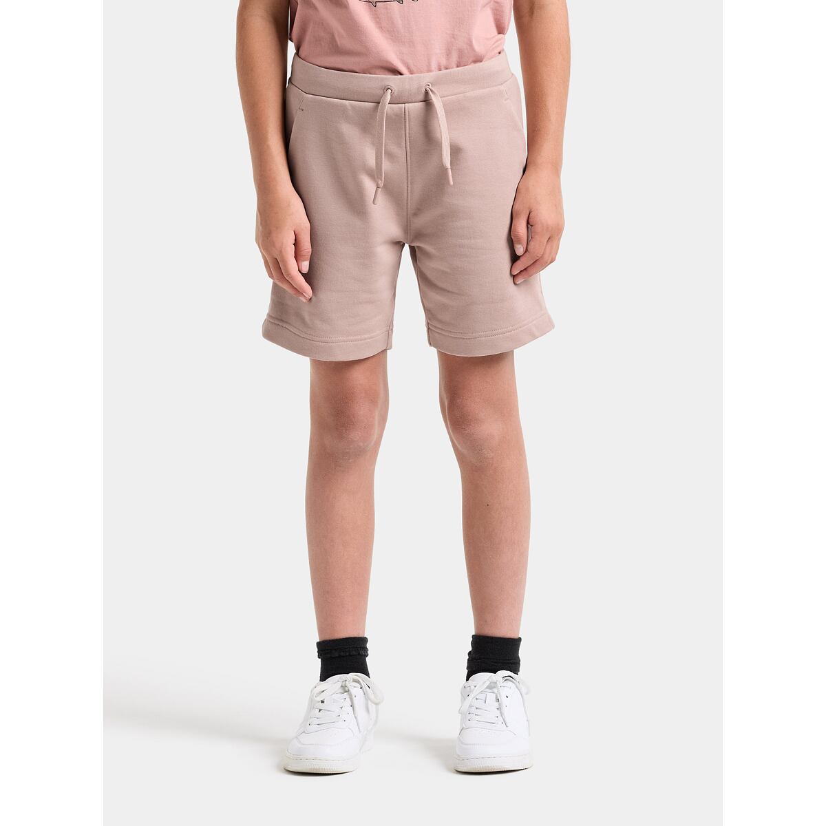 Didriksons Dětské bavlněné kraťasy Fejan  vintage pink