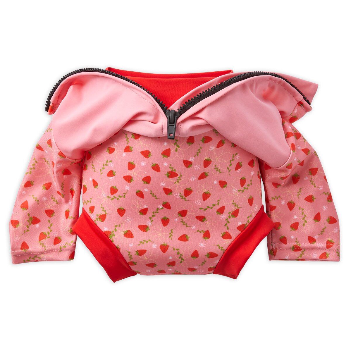 Splash About Dětské plavky/kostýmek Happy Nappy 3/4 rukáv Strawberry Field