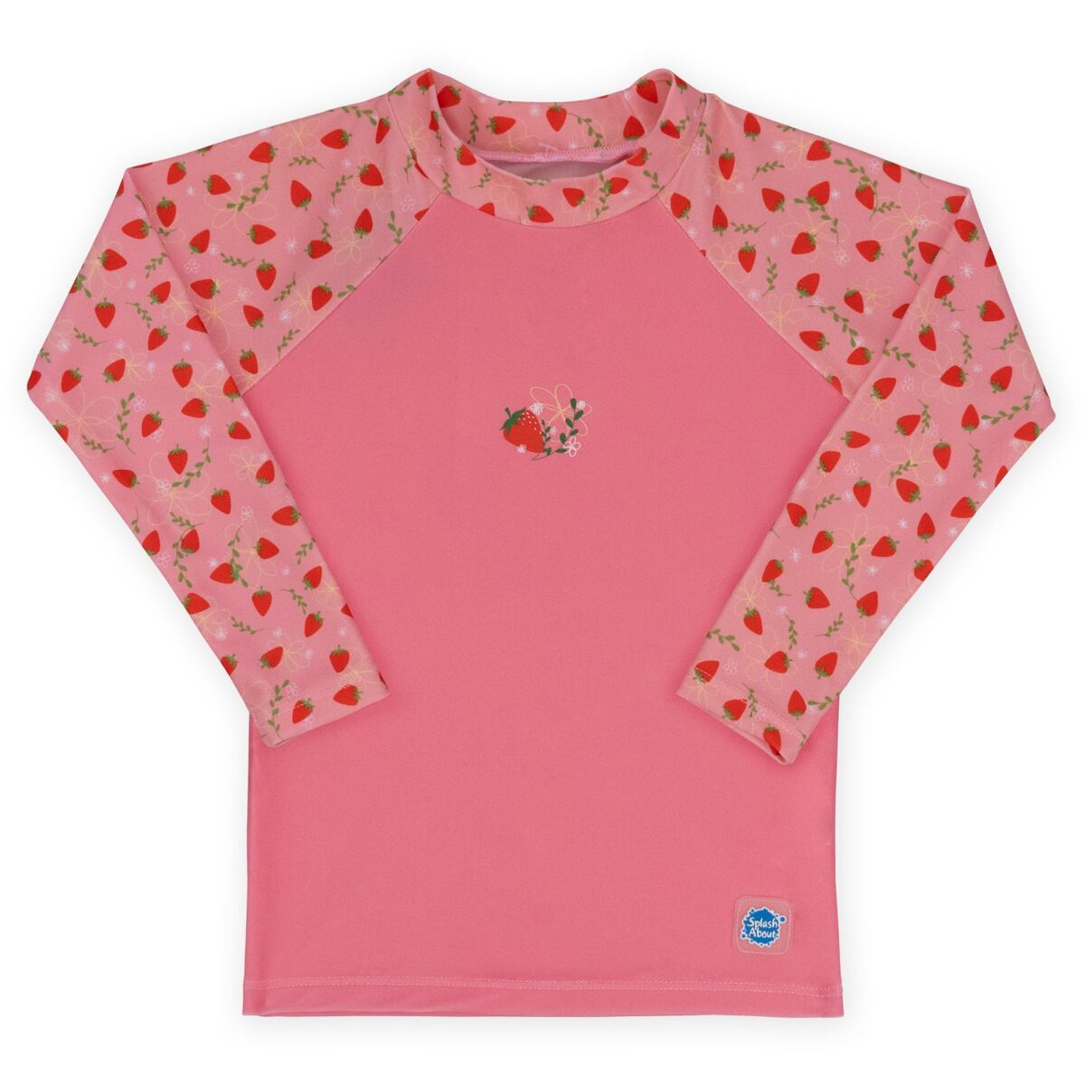 Splash About Dětské UV tričko dlouhý rukáv Strawberry Field