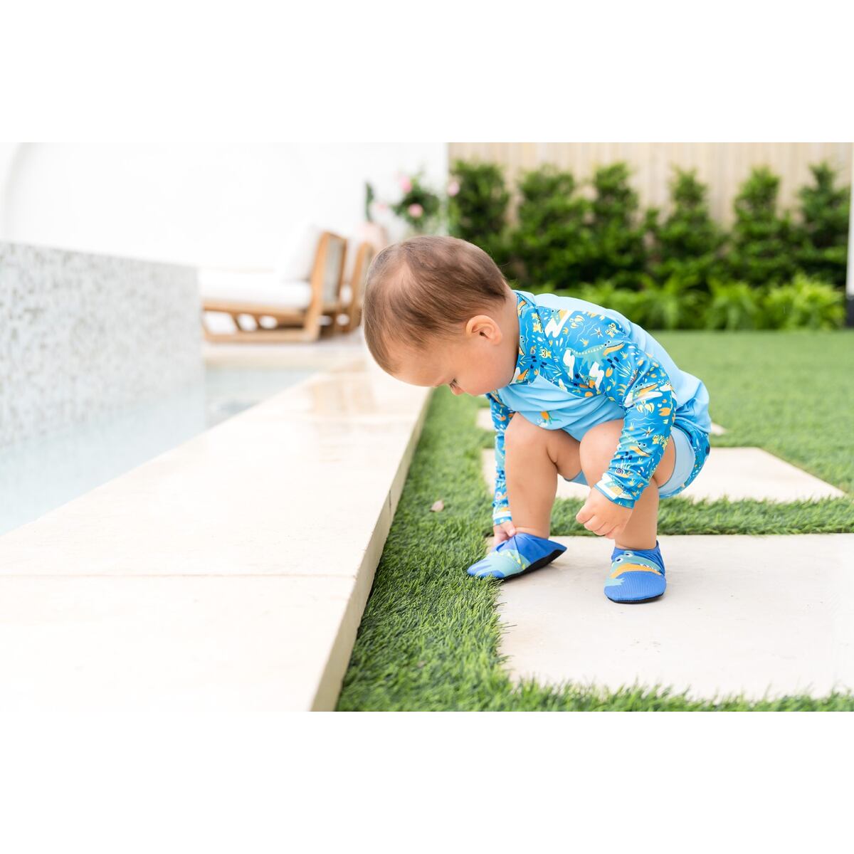 Splash About Dětské UV tričko dlouhý rukáv Crocodile Swamp