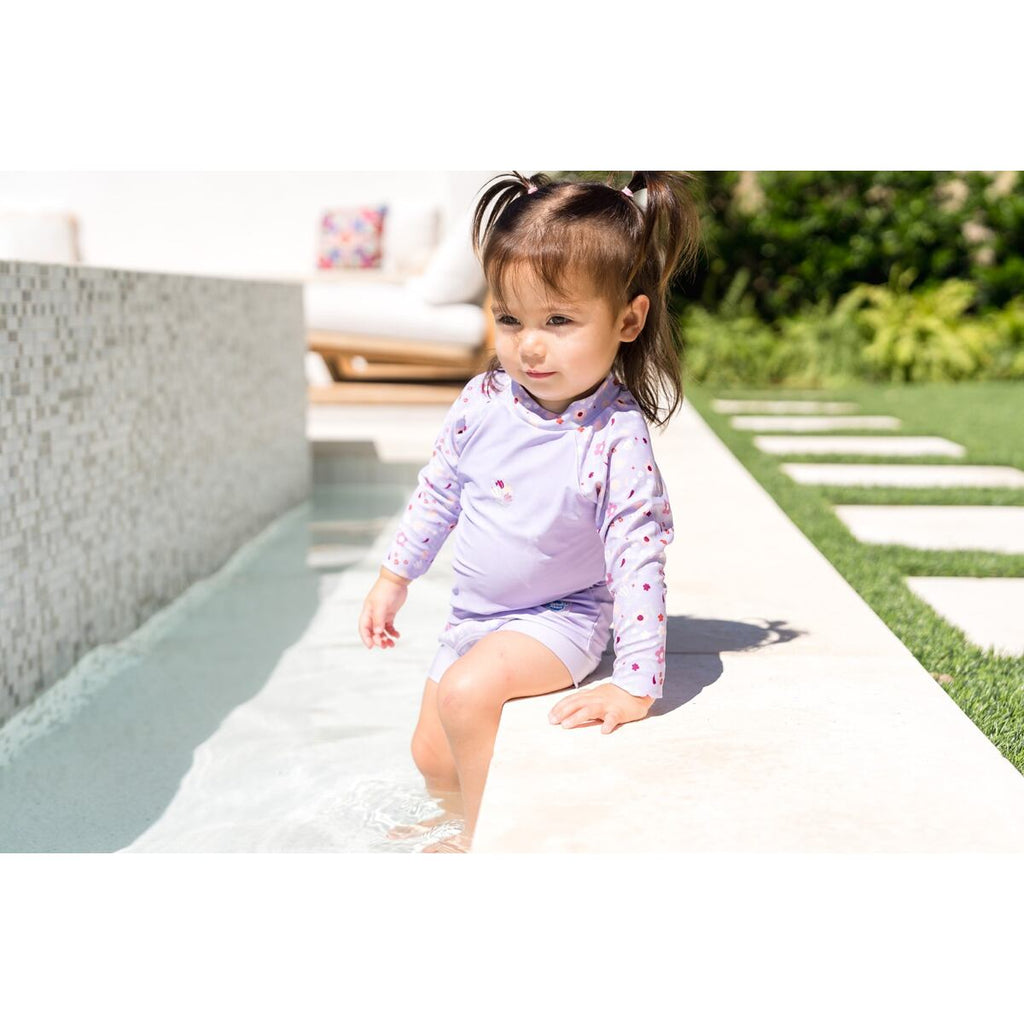 Splash About Dětské UV tričko dlouhý rukáv Lilac Spring
