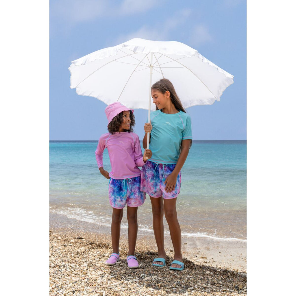 Playshoes Dětské UV tričko Batik violet - krátký rukáv