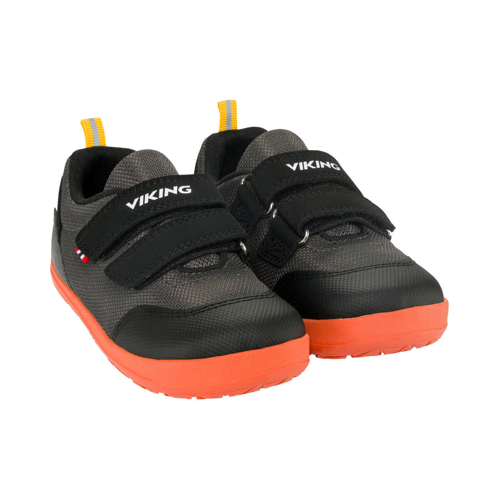 Viking Dětské boty Alv barefoot Paw 2V black